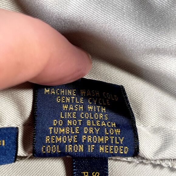 Polo Ralph Lauren Golf Shorts Mens 30 Beige Performance Stretch Classic Fit 9" - Picture 10 of 12